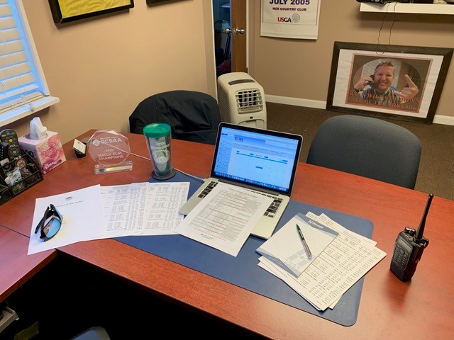 papers for EOP layed out on a desk